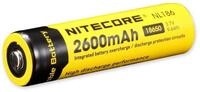 Nitecore NITECORE LiIon-Akku 18650 NL1826, 4/3 A, 3,7 V-, 2600 mAh Akku