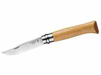 Opinel Taschenmesser Messer Eichenholzgriff Größe 8 rostfrei