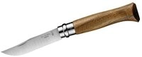 Opinel Taschenmesser Opinel Taschenmesser Nr. 8 rostfrei, Walnussholz, (1 St),