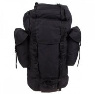 MFH Wanderrucksack BW Kampfrucksack, schwarz, gro&szlig;, Mod. (Packung), Alu-Aussteifung