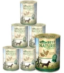 Dehner Best Nature Adult, versch. Sorten, 6 x 400 / 800 g Dose, Nassfutter f&uuml;r: