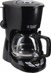 RUSSELL HOBBS Filterkaffeemaschine 22620-56 Textures Plus, 1,25l Kaffeekanne,