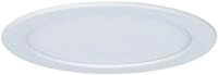Paulmann LED Panel LED Einbaupanel rund 220mm 16,5W 4.000K, LED fest integriert,