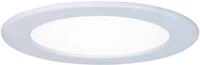 Paulmann LED Panel LED Einbaupanel rund 170mm 12W 4.000K, LED fest integriert,