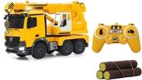 Jamara RC-LKW Schwerlastkran Mercedes Liebherr 2,4GHz gelb, mit...