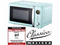 MELISSA Mikrowelle Retro Design Melissa 16330110 blau