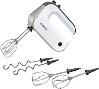BOSCH Handmixer Styline MFQ4835DE, 2x R&uuml;hrbesen, Knethaken Edelst., 5 Stufen,...