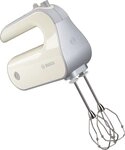 BOSCH Handmixer Styline MFQ40301, Edelst. R&uuml;hrbesen/Knethaken, 5 Stufen,...