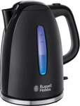 RUSSELL HOBBS Wasserkocher Textures Plus+ 22591-70, Schwarz, 1,7 l, 2400 W,...