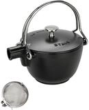 Staub Kaffeeservice Teekanne 1,15 L Gusseisen, rund, Gusseisen