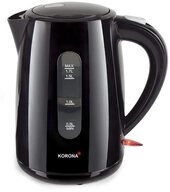 KORONA Wasserkocher Schwarz 1,7 Liter 2200W 360&deg; Basisstation kabellos, 2200 W,