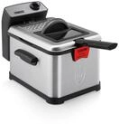 PRINCESS Fritteuse 01.183001.01.050, 3200 W, 3 L mit Cool Zone &ndash; Edelstahl, 190&deg;C