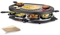 PRINCESS Raclette Princess Oval Grill und Party Raclette f&uuml;r bis zu 8 Personen &ndash;