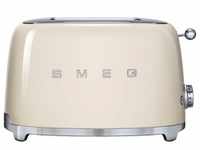 Smeg Toaster TSF01CREU, für 2 Scheiben, 950 W