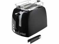 RUSSELL HOBBS Toaster 22601-56 Textures Plus, 2 kurze Schlitze, für 2...