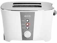 ECG Toaster ST818, Auftaufunktion Krümelschublade 800 Watt 2 Toastsscheiben