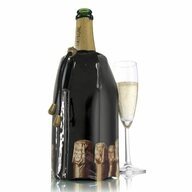 VACUVIN Wein- und Sektk&uuml;hler Aktiv Flaschen, Aktiv-K&uuml;hlmantel