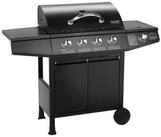 TAINO Gasgrill BASIC, Piezoz&uuml;ndung, Stabiler Grillwagen, viele...
