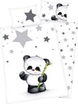 Baby Best Babybettw&auml;sche Panda, Renforc&eacute;, mit niedlichem Motiv