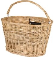 M-Wave Fahrradkorb M-Wave BA-FW Weidenkorb f&uuml;r Steuerrohr braun 28x38x26 cm