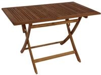 DEGAMO Gartentisch MARACANA 120x70cm, Akazie ge&ouml;lt (1-St), Klappbar