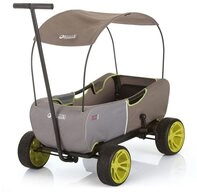 hauck TOYS FOR KIDS Bollerwagen Eco Mobil Forest Green, Transportwagen Handwagen