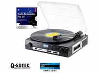 Q-Sonic UPL-855.MP3 Plattenspieler und Digitalisierer Schallplatten MC