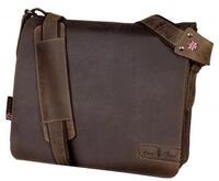 PRIDE & SOUL Umh&auml;ngetasche Umh&auml;ngetasche Ben 37x33x13cm Leder braun