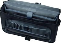 LIGHTPAK&reg; Umh&auml;ngetasche Messengerbag Solar Polyester schwarz
