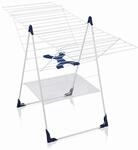 Leifheit W&auml;schest&auml;nder Standtrockner Classic 250 Flex, 25m Trockenl&auml;nge, Fl&uuml;gel