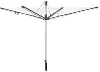 Leifheit W&auml;schespinne W&auml;schespinne Linomatic 500 Plus (anthrazit), 50m
