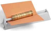 INKiESS Geldkassette M&uuml;nzroller MR 8 lichtgrau