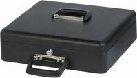 MAUL Geldkassette Geldkassette mit Euro-Z&auml;hl-Einsatz 37x29x12cm schwarz