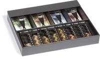 INKiESS Geldkassette Kasse Minikord 84 RE BxTxH 35,0x28,0x5,0 schwarz