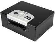 HMF Geldkassette kleiner Tresor mit Elektronikschloss, Dokumentenkassette,