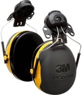 3M Kapselgeh&ouml;rschutz Kapselgeh&ouml;rsch&uuml;tzer X2 mit Helmbefestigung X2P3E, mit