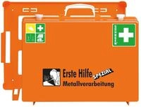 S&ouml;hngen Erste-Hilfe-Set, Spezial MT-CD Metallverarbeitung orange