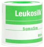 BSN medical GmbH Fixierpflaster LEUKOSILK 5 cmx5 m