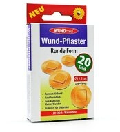 Axisis GmbH Wundpflaster WUNDPFLASTER 2,5 cm rund, 20 St (20 St)