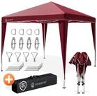 Casaria Pavillon, Pop-Up 300x300 cm Witterungsbest&auml;ndig UV-Schutz 50+ inkl. Tasche
