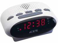 ICES ICES ICR-210 Radiowecker UKW Weiß Radio