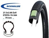 Schwalbe Fahrradreifen 27.5 Zoll Schwalbe Super Moto X 70-584 Reifen 27.5x2.8 E-50,