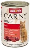 Animonda Carny Adult Rind pur 400 g - 6 St&uuml;ck, Nassfutter f&uuml;r: Katze