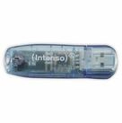 Intenso INTENSO USB-Stick Rainbow Line 3502450 USB 2.0 4GB blau/transparent...