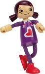Hape Biegepuppe ca. 10,5 cm aus Holz - Puppenhaus Zubeh&ouml;r - Puppe Kollektion