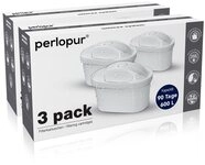 PerloPur Kalk- und Wasserfilter unimax Kartuschen Pack 6 komp. mit Brita Maxtra+