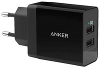 Anker PowerIQ 24W USB-Ladeger&auml;t schwarz Schnelllade-Ger&auml;t