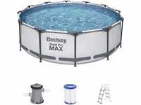 Bestway Pool Steel Pro MAX Pool-Set, Ø 366cm x 100cm