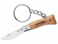 Opinel Taschenmesser Mini-Messer, Größe 2, rostfrei Schlüsselanhänger