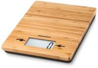 Soehnle K&uuml;chenwaage Bamboo, (1-tlg), LCD-Anzeige, bis 5kg, gro&szlig;e Wiegefl&auml;che...